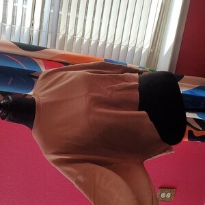 Panhandle Cropped Long Sleeve Sweater Q/Belled Sleeve